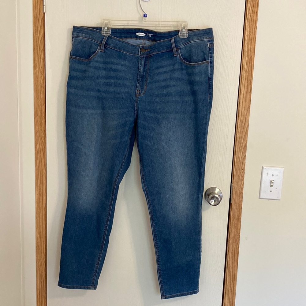 Old Navy Super Skinny Ankle Mid-Rise (18)Plus